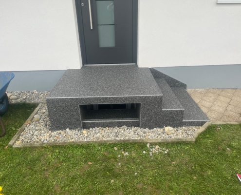 Sanierung Steinteppich Treppe nachher